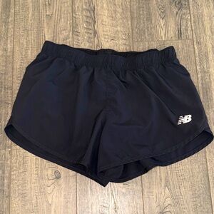 New Balance Women's Black Athletic Shorts Running Lined S EUC